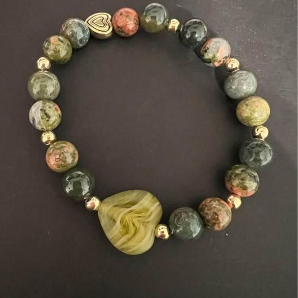 Beaded Stretch braclets - Picture 6 of 8